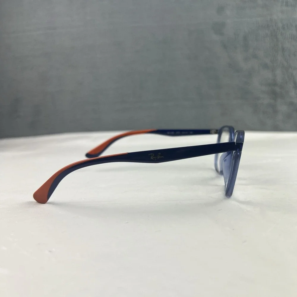 Ray-Ban RB1586 3775 Kids Eyeglasses FRAMES ONLY 49-16-130 Blue Orange Full Rim